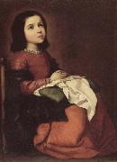 Francisco de Zurbaran The Girlhood of the Virgin oil painting on canvas